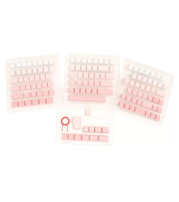 مجموعه کلید کیبورد مکانیکال ردراگون A139 ombre pink keycaps